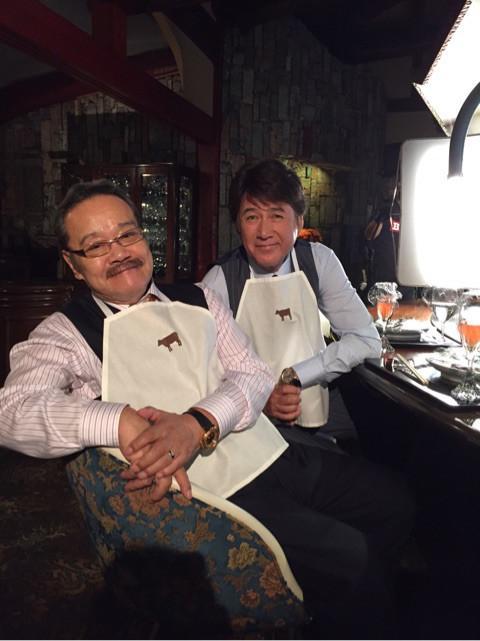 写真・画像】草刈正雄、『ドクターX』共演の西田敏行と高級焼き肉店で2