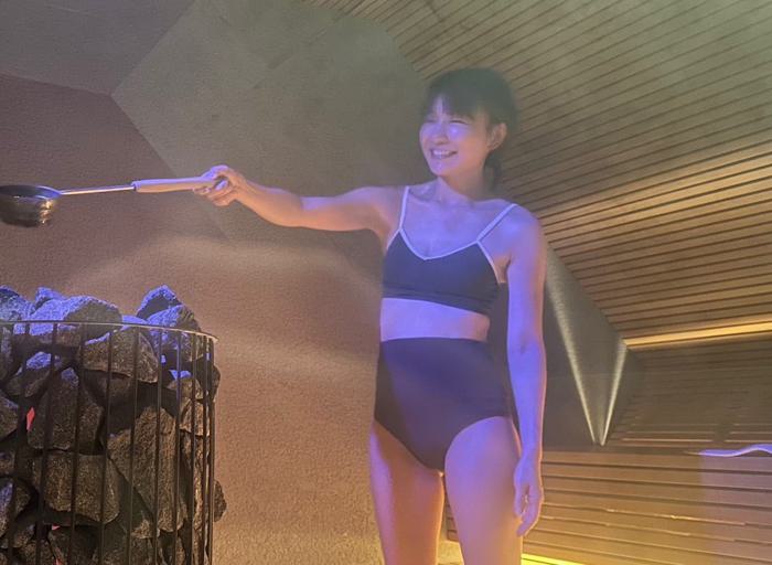 あいのり　桃　ワンピース　水着 写真・画像】 あいのり・桃、夫から不評だった水着を着用した姿