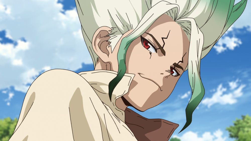 写真・画像】アニメ「Dr.STONE NEW WORLD」2話、千空のロリータ衣装が話題「絵面強すぎる」「1mmも似合ってないのかわいい」 1枚目 |  アニメニュース | ABEMA TIMES | アベマタイムズ