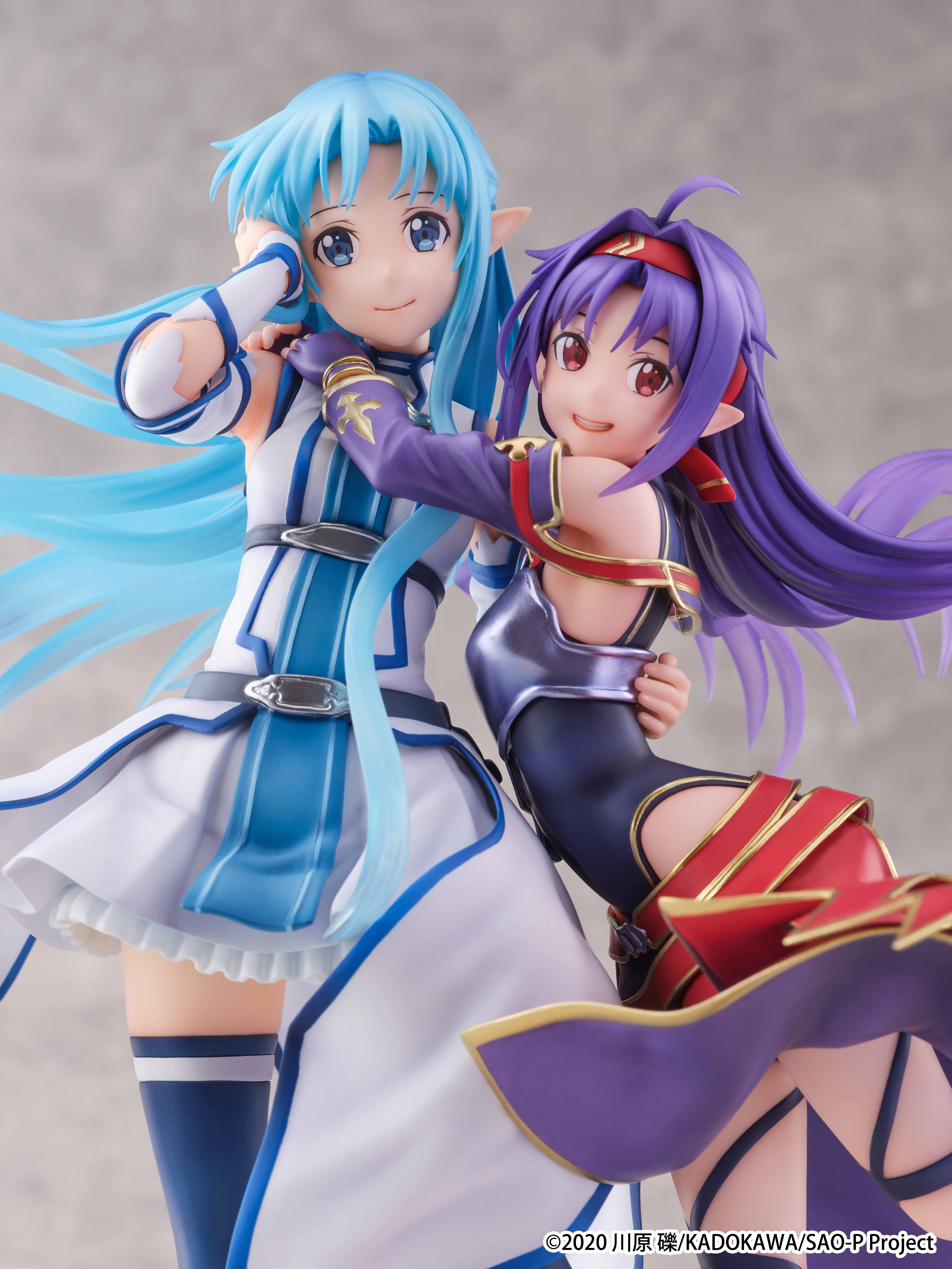 写真・画像】アニメ『ソードアート・オンライン』より、アスナ＆ユウキ