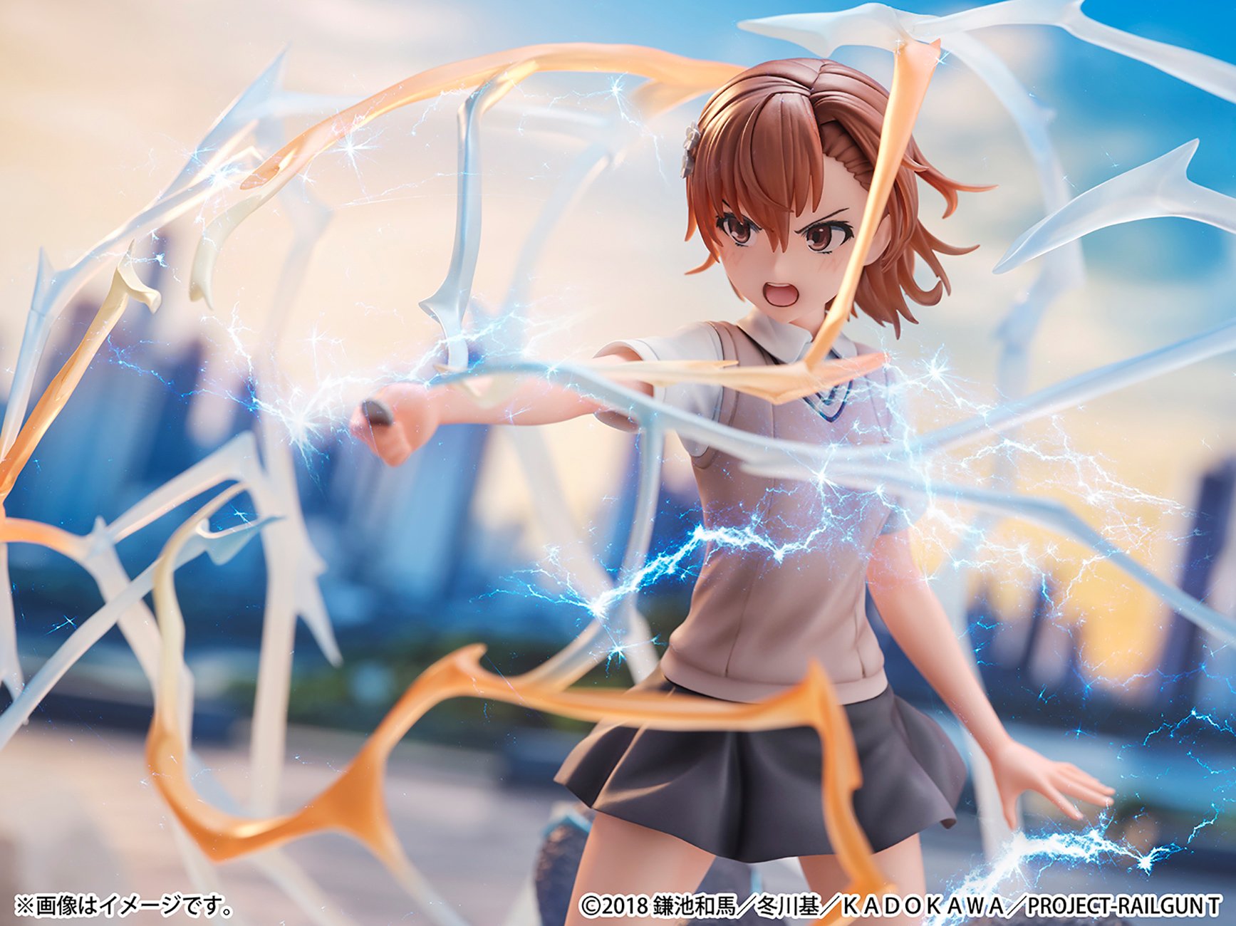 写真・画像】アニメ『とある科学の超電磁砲T』の「御坂美琴」が