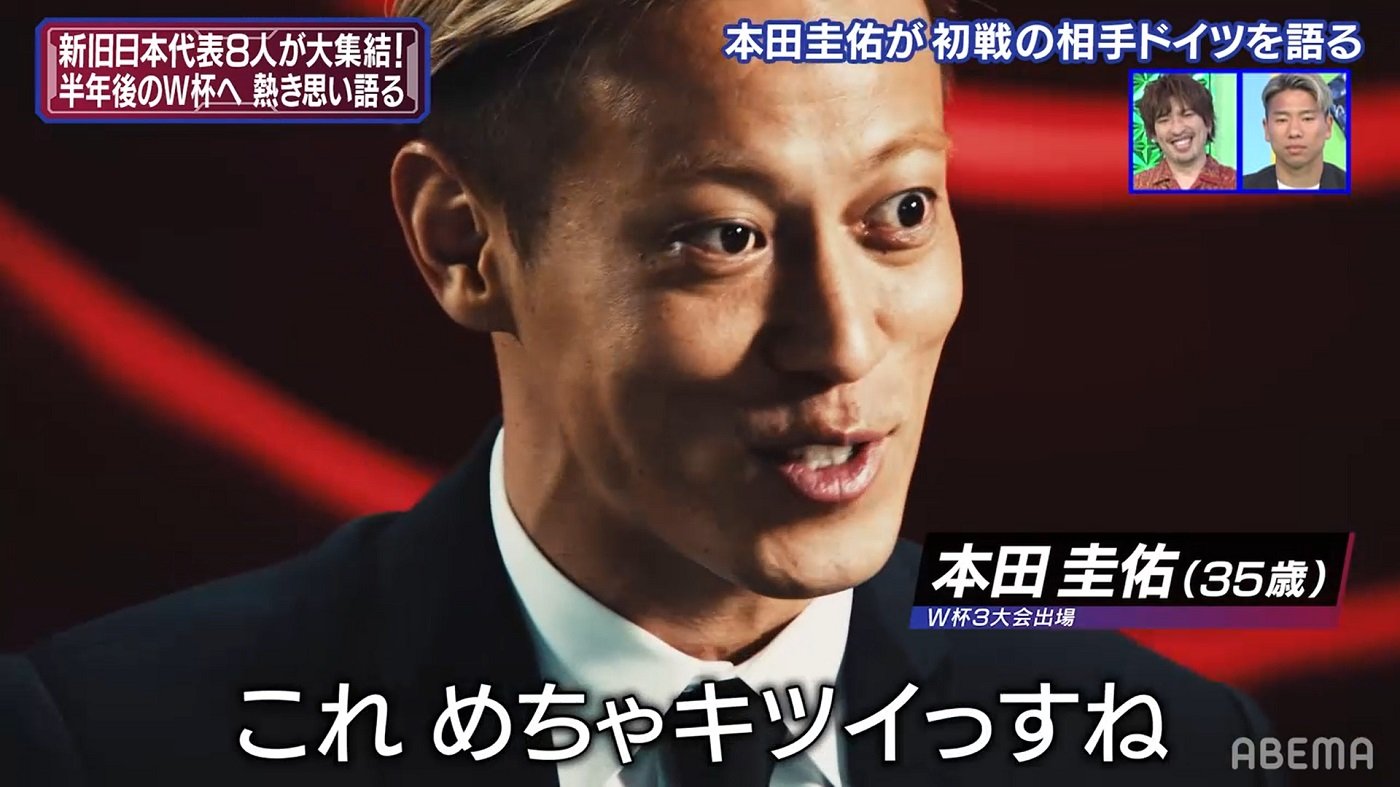 本田 圭佑 目