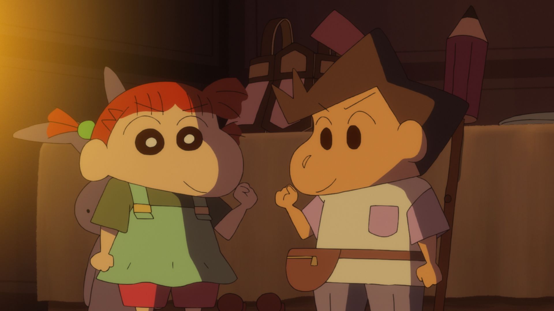 写真・画像】力を合わせるネネちゃん＆風間くん、マサオくんは…『映画